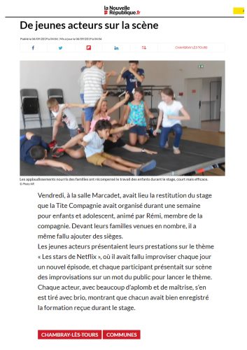 01 - Stage Août
