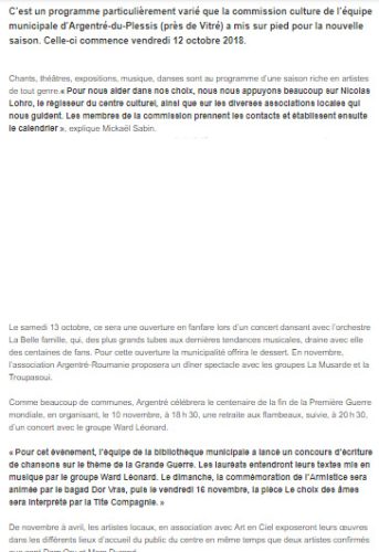 02 CDA Argentré du Plessis OuestFrance