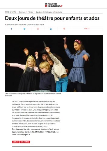 06 - Article NR Stage Véretz Toussaint