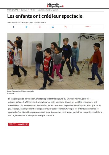 10 - Article NR Stage Hiver Véretz 2