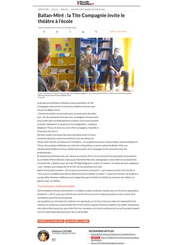 11 - Classes Théâtre BallanMiré NR